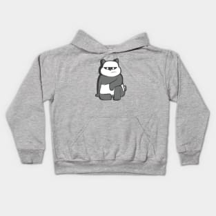 cool panda Kids Hoodie